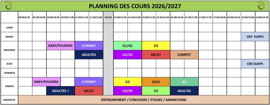 Télécharger le planning 2026-2027